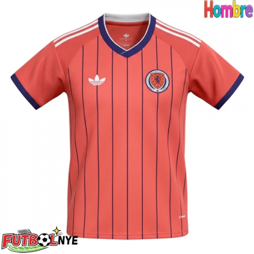 Camiseta Escocia Visitante Equipación Mundial 2026 manga corta